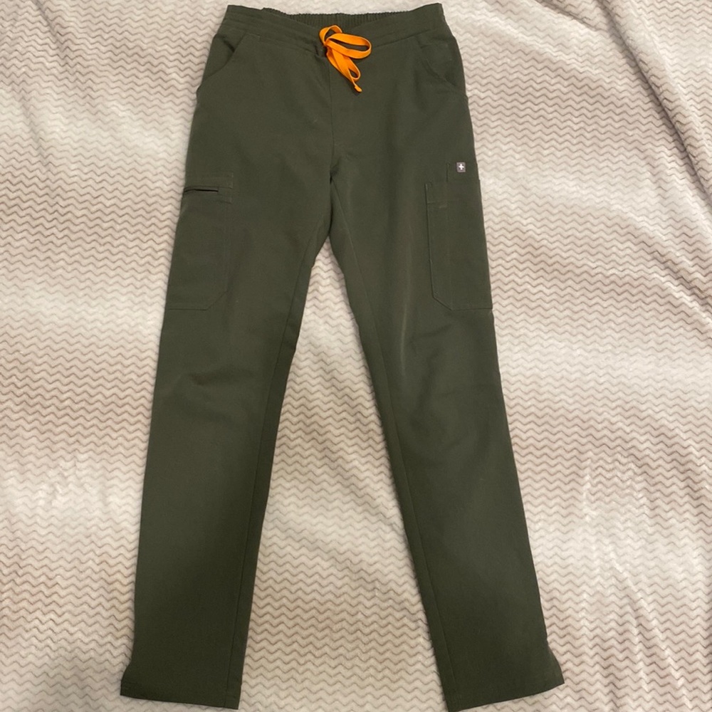 FIGS skinny yolo XXS-moss